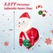 Costway 3.3FT Inflatable Christmas Santa Claus Broke Out from Window Hanging Decoration